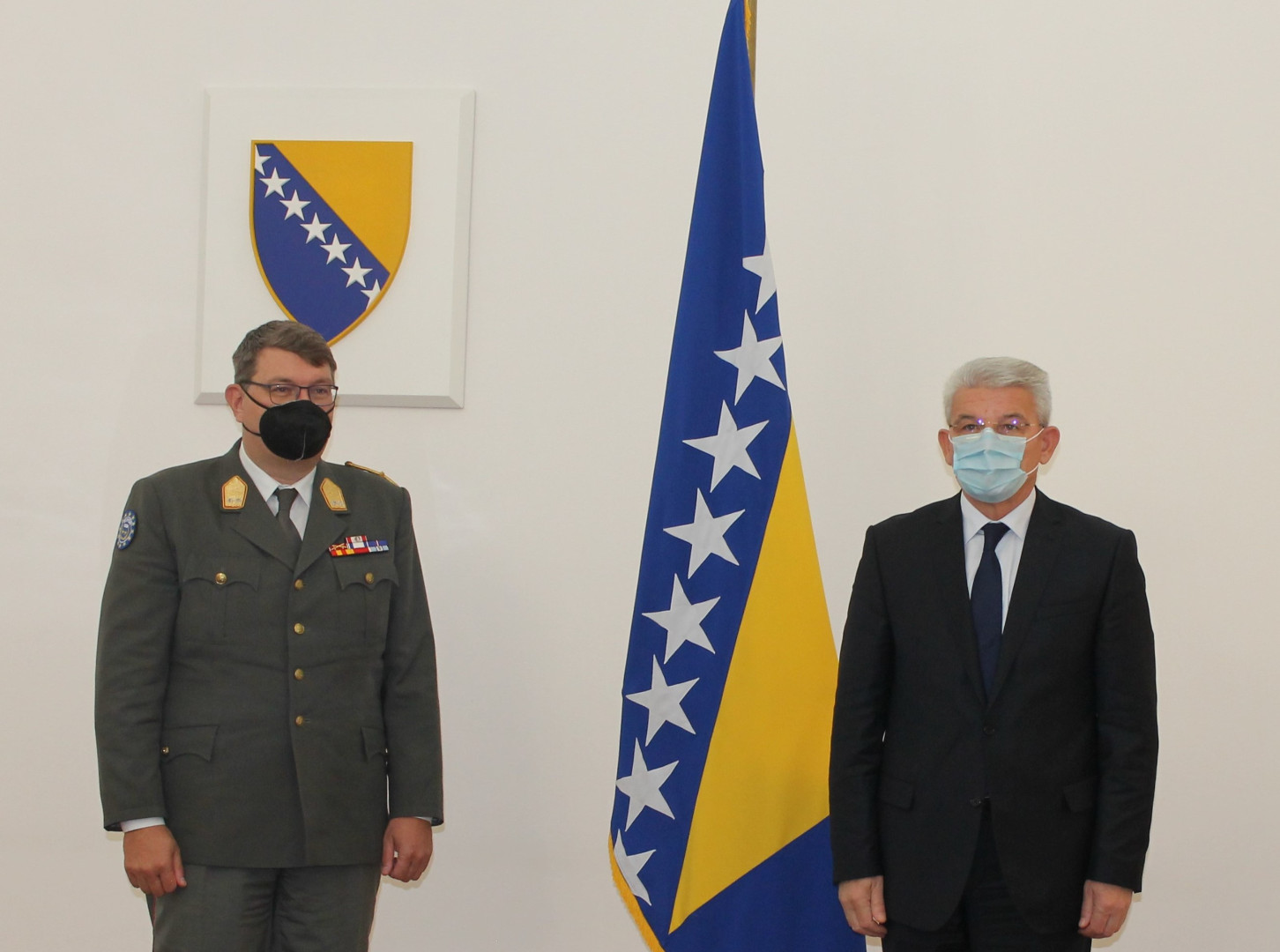Džaferović i Komšić razgovarali sa komandantom EUFOR-a u BiH