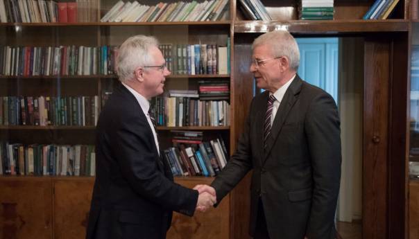 Džaferović i Murphy o izmjeni Izbornog zakona