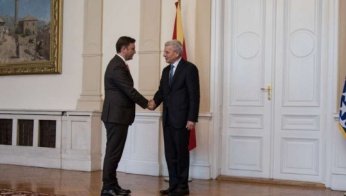 Džaferović i Osmani: Ukupni odnosi i saradnja BiH i Sjeverne Makedonije dobri