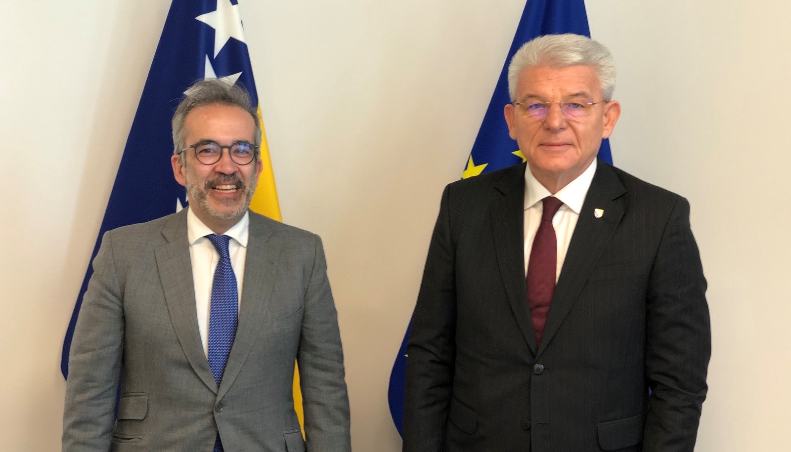 Džaferović i Rangel o hitnom kandidatskom statusu za BiH