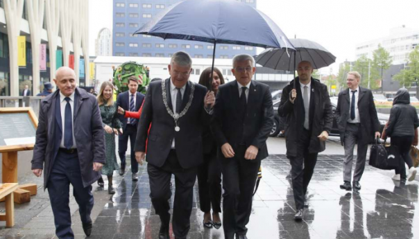 Džaferović i Van Zanen: Hag i Sarajevo gradovi čije ime nosi veliku simboliku