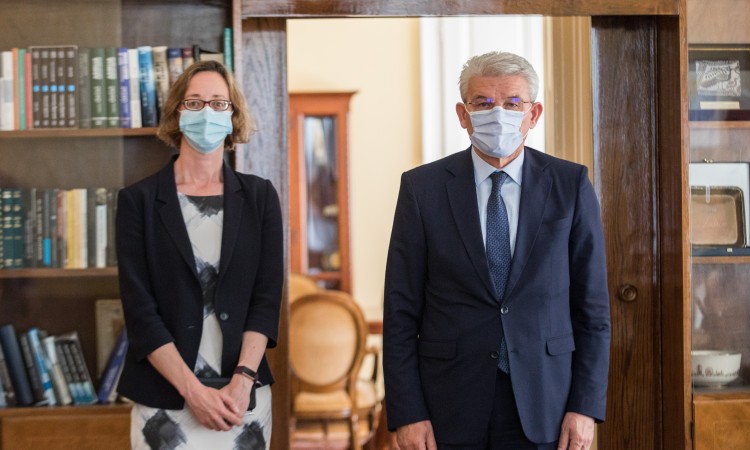 Džaferović i Wiseman o daljnjem napretku BiH na putu euroatlantskih integracija
