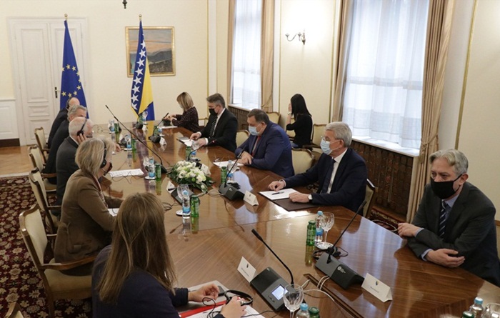 Džaferović i Komšić: Neupitna EU perspektiva BiH