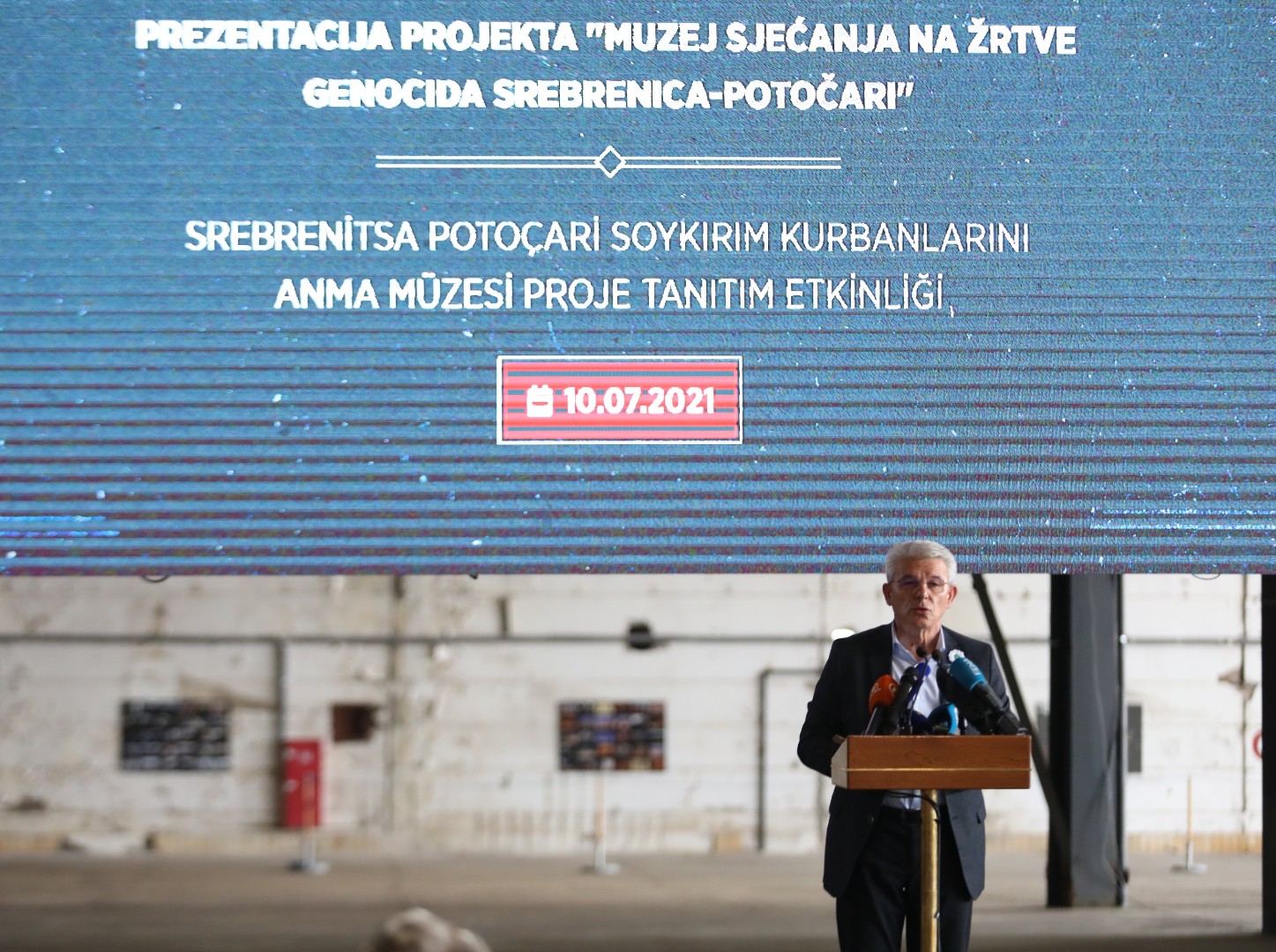 Džaferović na prezentaciji projekta 'Muzej genocida'