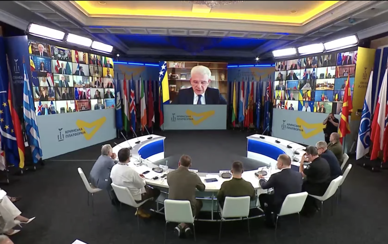 Džaferović na samitu: Potvrđena podrška Ukrajini