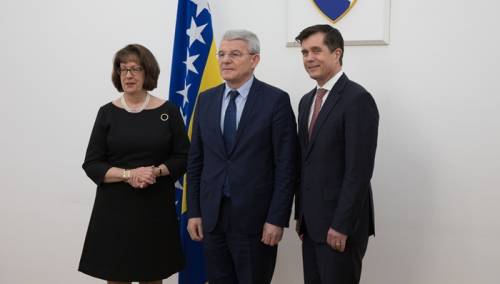 Džaferović o sastanku s Cormack: Tražio sam jasnu poruku SAD-a