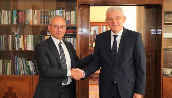 Džaferović: Podrška Italije evropskom i NATO putu BiH od prvorazrednog značaja