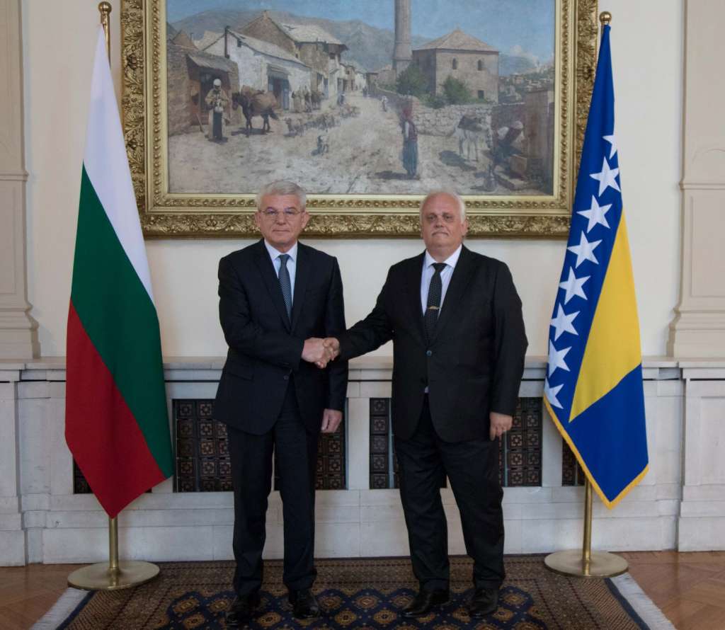 Džaferović primio akreditivno pismo ambasadora Republike Bugarske u BiH