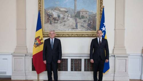 Džaferović primio akreditivno pismo moldavskog ambasadora Olega Țulee