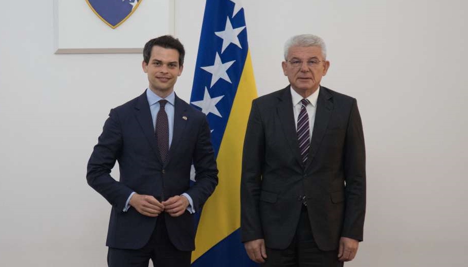 Džaferović primio Christopha Ploßa, zastupnika CDU-a u Bundestagu