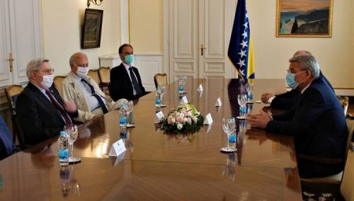 Džaferović primio delegaciju Akademije nauka i umjetnosti BiH