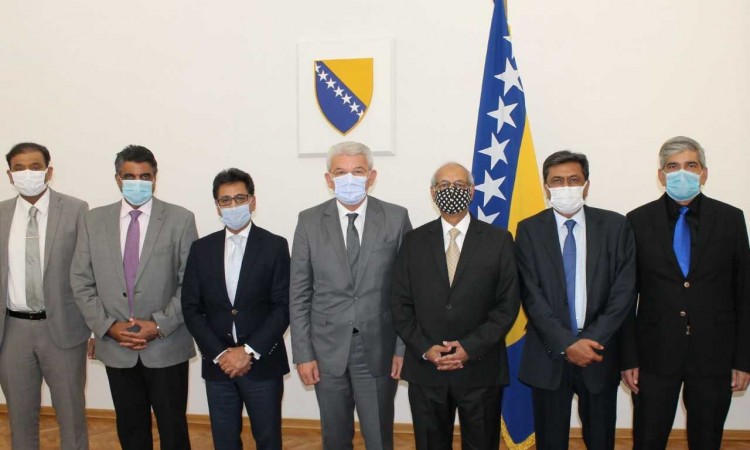 Džaferović primio delegaciju privrednika iz Pakistana