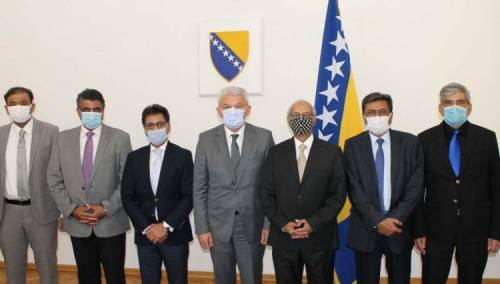 Džaferović primio delegaciju privrednika iz Pakistana