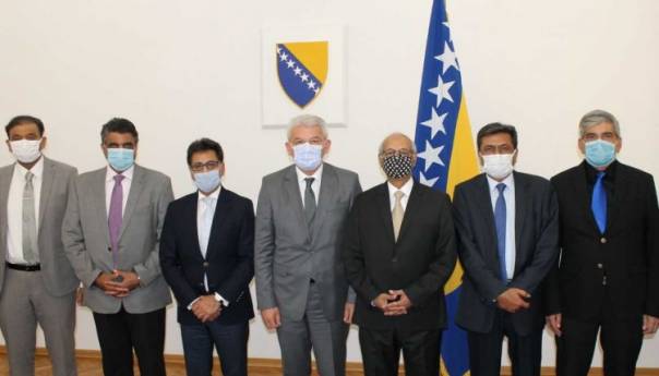 Džaferović primio delegaciju privrednika iz Pakistana