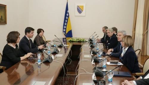 Džaferović primio Maureen Cormack