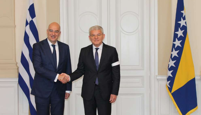 Džaferović primio ministra vanjskih poslova Grčke Dendiasa