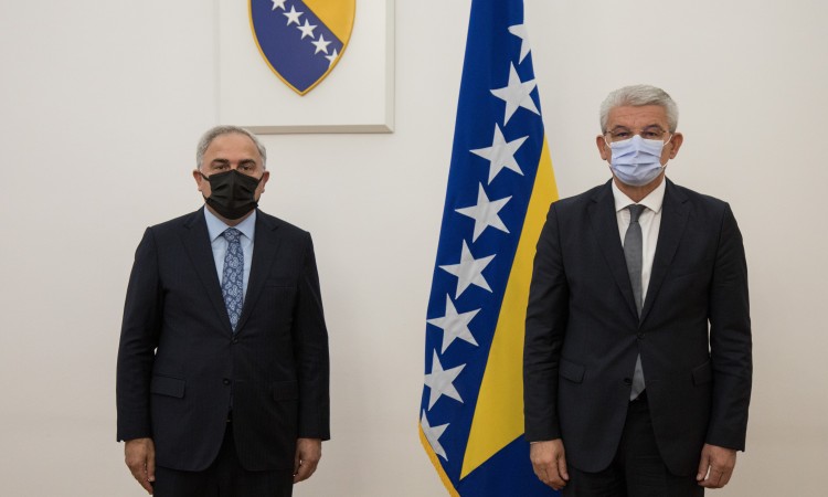 Džaferović primio načelnika istanbulske Općine Fatih Mehmeta Ergüna Turana