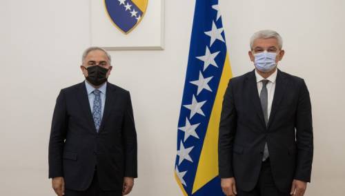Džaferović primio načelnika istanbulske Općine Fatih Mehmeta Ergüna Turana