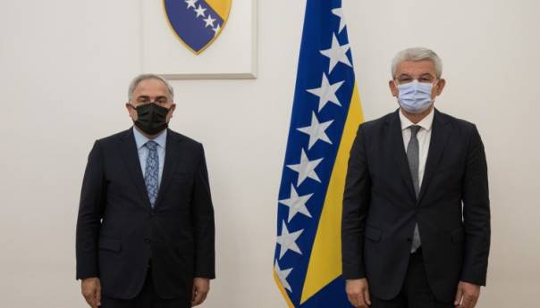 Džaferović primio načelnika istanbulske Općine Fatih Mehmeta Ergüna Turana