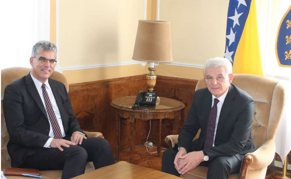 Džaferović primio otpravnika poslova Ambasade Savezne Republike Njemačke u BiH