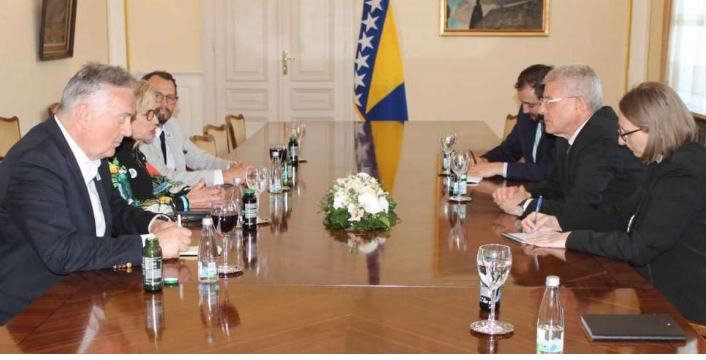 Džaferović primio predsjednicu Fondacije Robert Kennedy