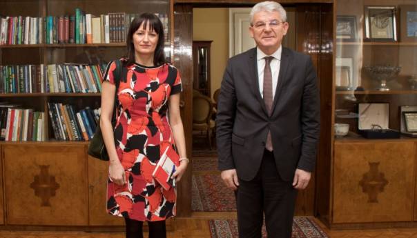 Džaferović primio u nastupnu posjetu šeficu Ureda Vijeća Evrope u BiH Urumovu