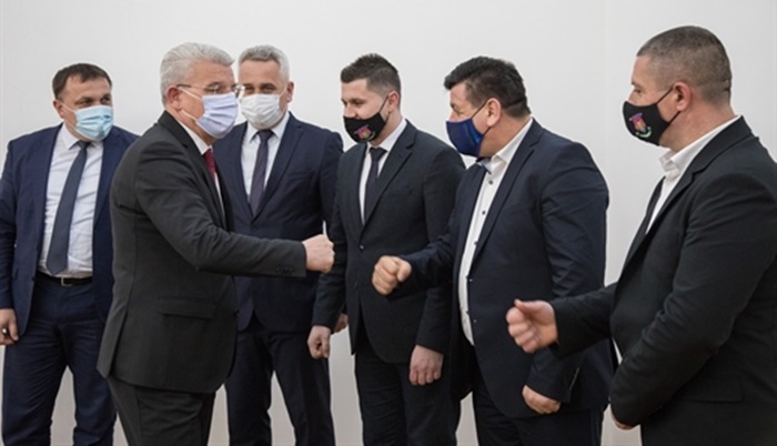 Džaferović primio u posjetu delegaciju Općine Bužim 