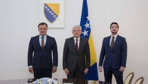 Džaferović s predstavnicima ENEMO-a o predstojećim izborima u BiH