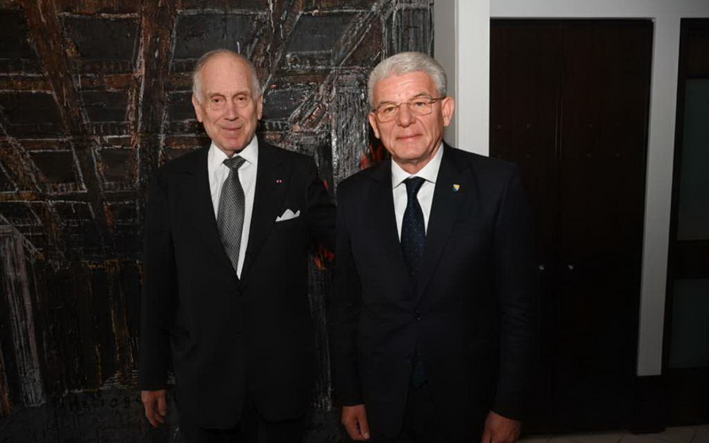 Džaferović sa Lauderom: Braniti istinu o genocidu u Srebrenici