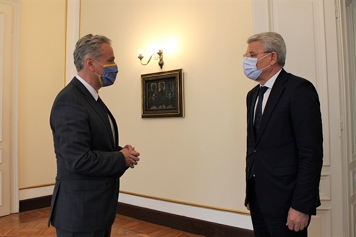 Džaferović sa Sattlerom o reformi Ustava BiH