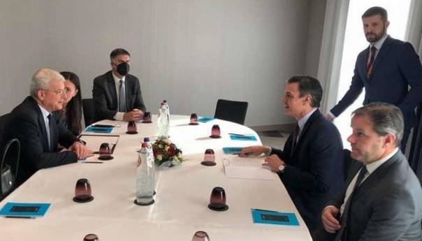 Džaferović sa španskim premijerom Pedrom Sanchezom