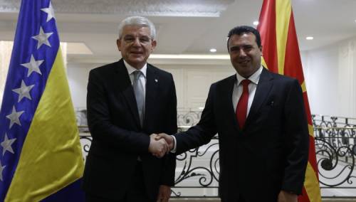 Džaferović sa Zaevom: Jačati ekonomsku saradnju kroz Berlinski proces