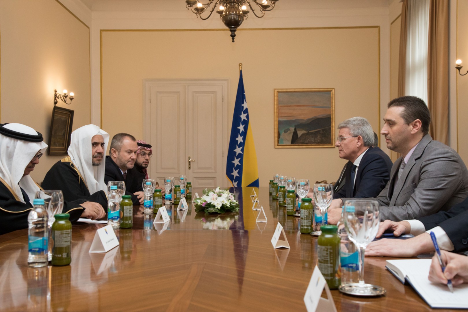 Džaferović se sastao sa generalnim sekretarom Lige muslimanskog svijeta