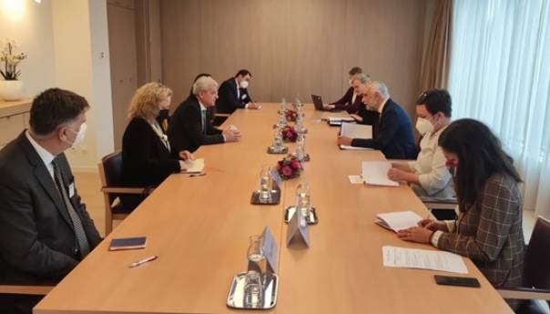 Džaferović u Briselu: Dodik će biti zaustavljen