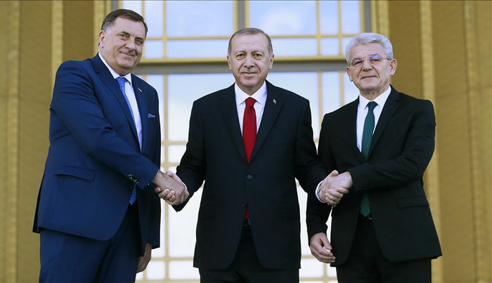 Džaferovića i Dodika čeka sastanak sa Erdoganom