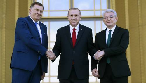 Džaferovića i Dodika čeka sastanak sa Erdoganom
