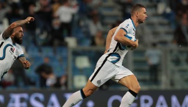 Džeko donio preokret Interu: Dijamant postigao pogodak i izborio penal protiv Sassuola