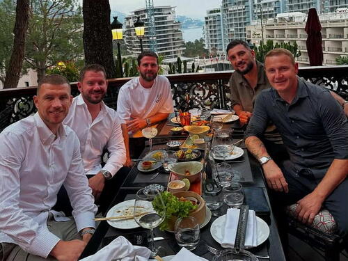 Džeko i ekipa uživaju u Monte Carlu