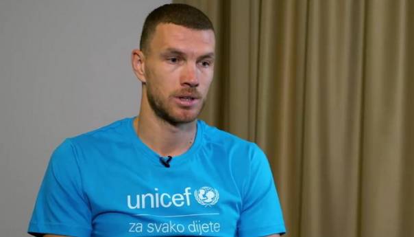 Džeko kao ambasador UNICEF-a ispričao jednu od najljepših uspomena s dječakom Halidom