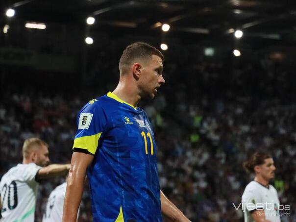 Džeko: Na dobrom smo putu, ostaje žal za izgubljenim bodovima