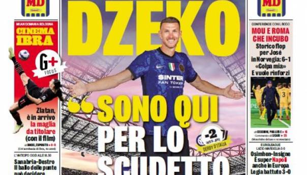 Džeko najavio veliki okršaj u Milanu: Tim koji izgubi teško će se oporaviti