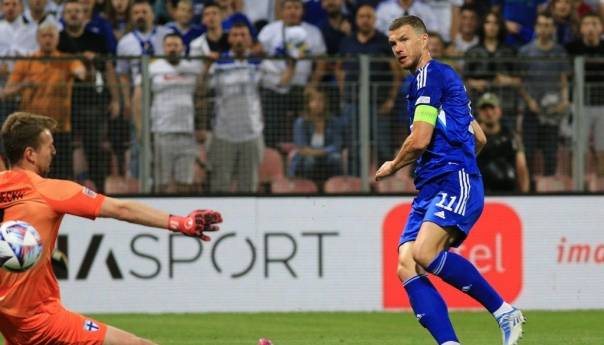 Džeko: Nije se lako vratiti nakon 1:2 i zvižduka