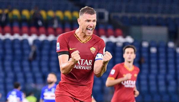 Džeko: Osjećam se odlično nakon povratka na teren