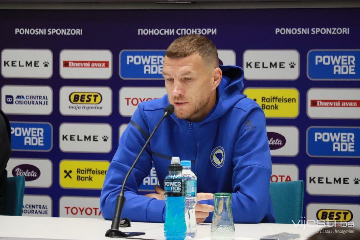 Džeko: S Rumunijom i Austrijom kao baraž za Svjetsko prvenstvo