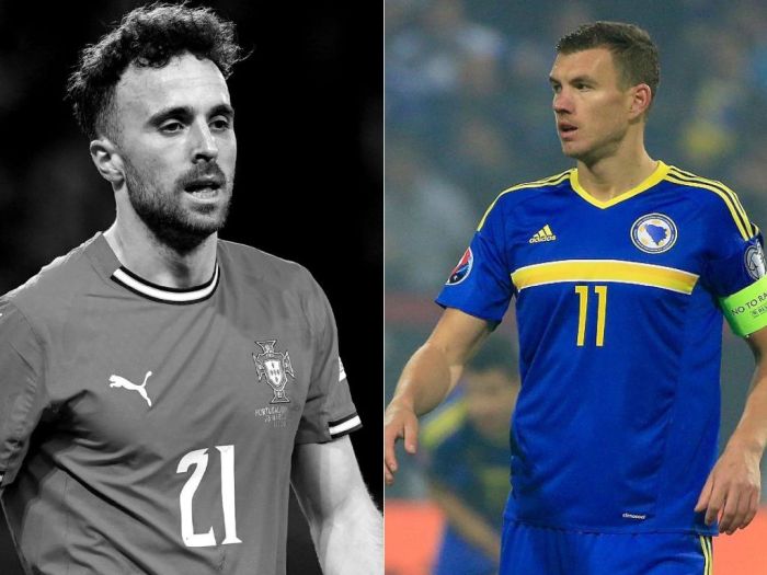 Džeko se bez jedne riječi oprostio od poginulog Dioga Jote