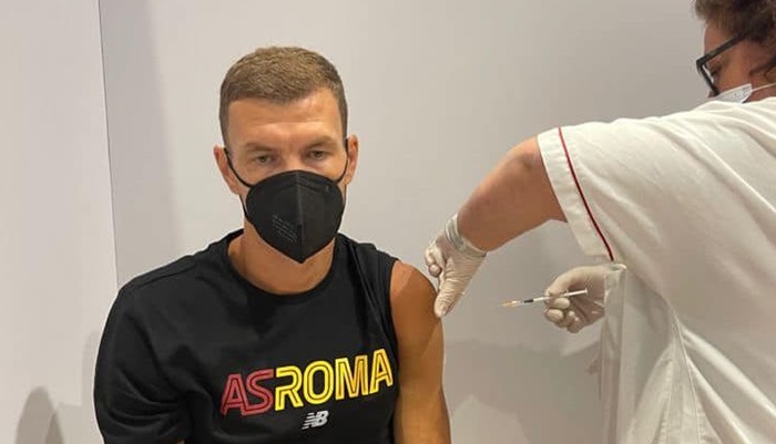 Džeko se vakcinisao: Zbog sebe, onih koje volim, zbog vas