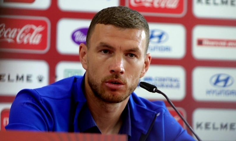 Džeko: Sutrašnja utakmica ključna, sve i dalje u našim rukama
