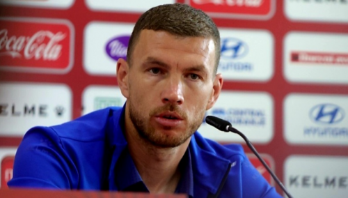 Džeko: Sutrašnja utakmica ključna, sve i dalje u našim rukama