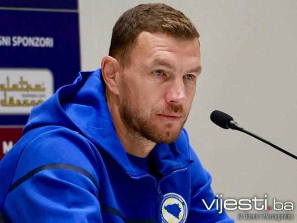 Džeko: Teško je, neki pritisak u grudima, ali taman