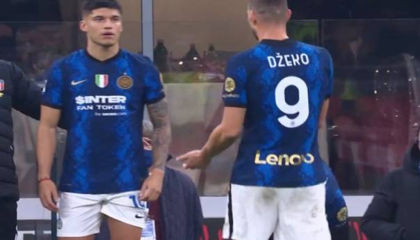 Džeko zbog povrede napustio utakmicu protiv Milana